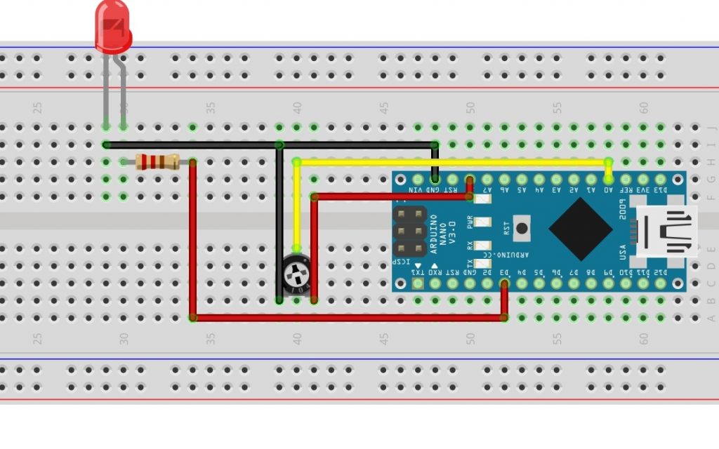 Visual python Arduino nano analog with visual python - Officialhrm